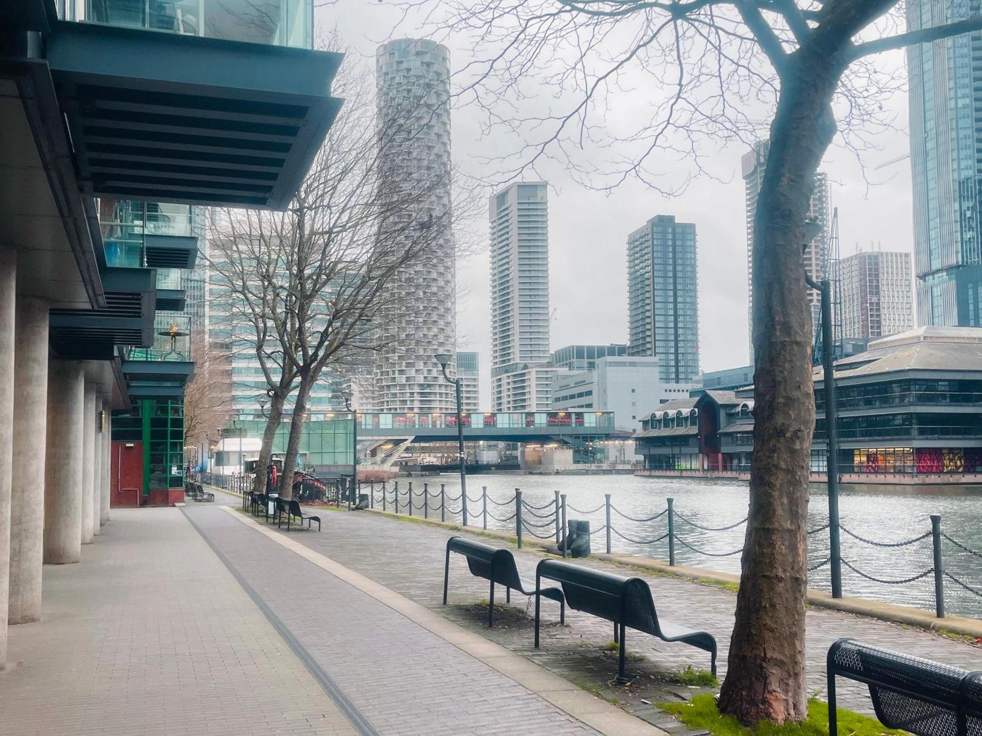 Modern 2Bed 2Bath Apartment Canary Wharf - Upto 5 Person Лондон Экстерьер фото